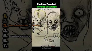 Ranking Funniest Scribbling Drawings