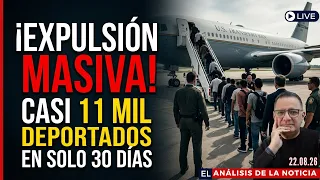 Aumentan las Deportaciones Masivas en EE. UU.: La Cifra Récord del Último Mes | El Análisis