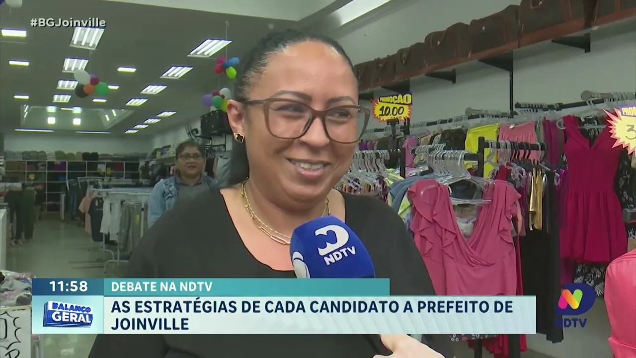 Debate na NDTV: as estratégias de cada candidato a prefeito de Joinville