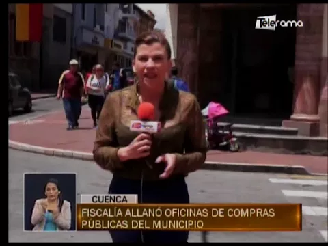 Fiscalía allanó oficinas de compras públicas del municipio