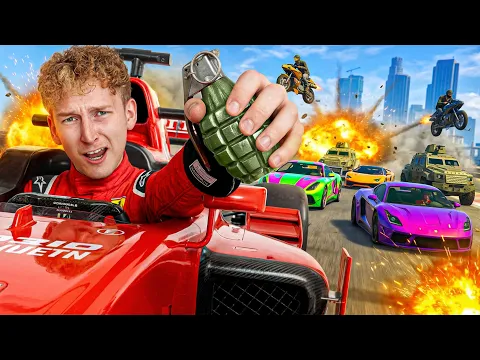 Video Thumbnail: 30 OPRAWCÓW vs 1 DRIVEMISTRZ - GTA V MANHUNT 🏎️