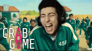 Crab Game لعبة الحبار مع الشباب 