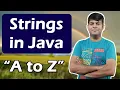 String in Java 1 Shot Full Concept Programming ICSE ISC Computer
