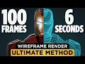 The Ultimate Blender Wireframe Export Tutorial
