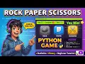 Build a Rock Paper Scissors Game with Statistics History in Python - Tkinter Tutorial