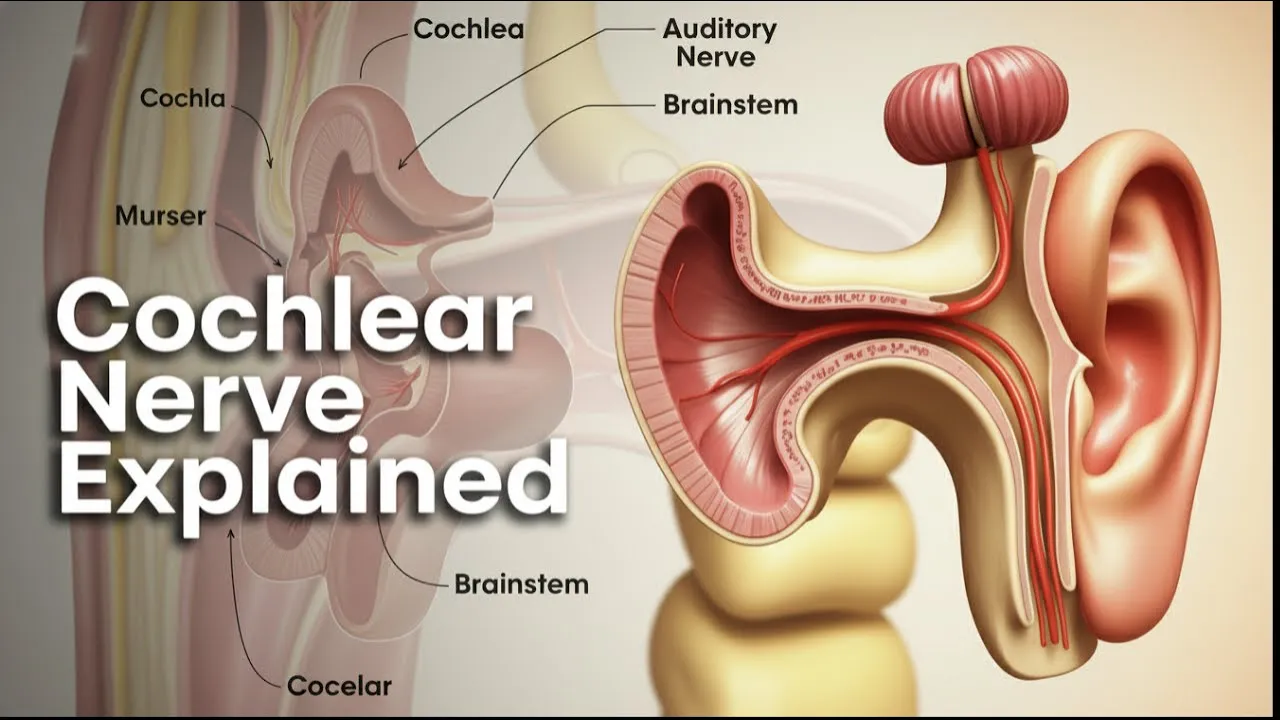 8. Cochlear Nerve Anatomy 🎧 | USMLE Step 1 | Organ of Corti → Cochlear Nuclei → Auditory Pathway