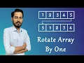 Rotate a Array By One Element C Coding Round Coders Arcade