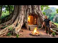 Lagu 30 Days Alone Building a Treehouse in the Rainforest | Survival Bushcraft