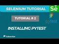 Pytest Installation for Automation Testing Python Setup Step by Step
