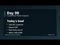 Day 99 - Add a Current User Profile Endpoint ASP NET Core JWT