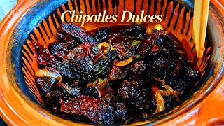 Receta de CHIPOTLES DULCES para Cemitas, los más ricos que probarás 🌶️