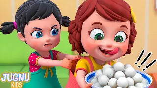 Chunni Munni Thi Do Behne - चुन्नू मुन्नू थे दो भाई | Bandar Mama | Hindi rhyme & Baby Cartoon Song