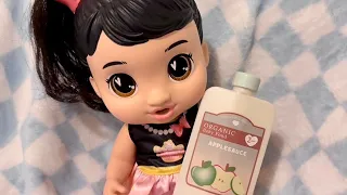OMG! New MY SWEET LOVE Feeding Time Play Set UNBOXING & Feeding with BABY ALIVE! 🍼