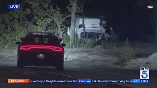 1 dead after rollover crash on 605 Freeway in Cerritos