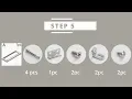MXARLTR Over The Toilet Storage Installation Guide