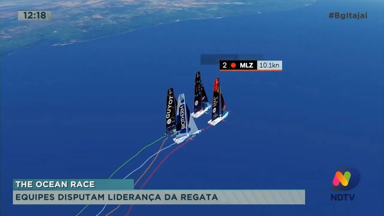 The Ocean Race: equipes disputam liderança da regata