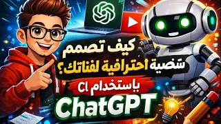 من الصفر إلى الاحتراف: تصميم شخصية قناة يوتيوب بالذكاء الاصطناعي
