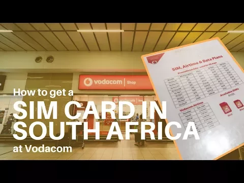 Download MP3 How to Get A SIM Card In South Africa with Vodacom