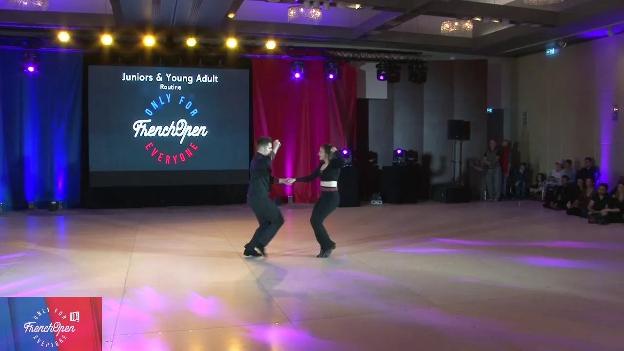 FOWCS 2019 Young Adult Routine 5th Byron Brunerie & Melodie Paletta
