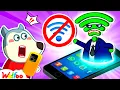 No Wi-Fi Good Habits for Kids Cartoons Kids Wolfoo Family