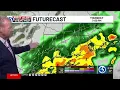 FORECAST Dry and less humid before mugginess rain chances increase
