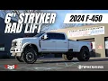 2024 F-450 6 Stryker Fabricated Radius Arm Lift Kit Install Full Build Breakdown