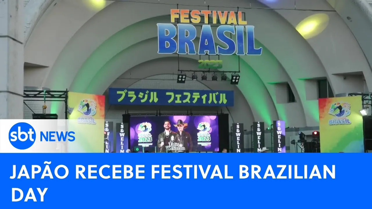 Brazilian Day: Japão recebe festival brasileiro no fim de semana | #SBTNewsnaTV (17/07/23)