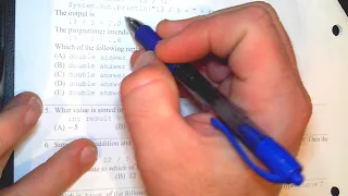 AP Computer Science A - Multiple-Choice