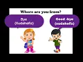 Lagu İngilis dilində dialoqlar 1 - English dialogues 1