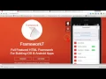 Framework7 Mobile app Tutorial 1 Introduction