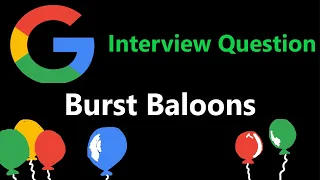 Burst Baloons - Dynamic Programming