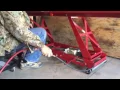 Harbor Freight 1 000 lb Motorcycle Lift conversion