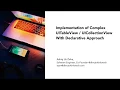 Implementation of Complex UITableView UICollectionView in iOS with Declarative Approach