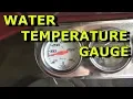 Water Temperature Gauge Install Chevy 350