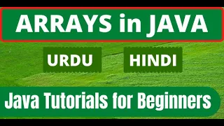 9 - Arrays in java Urdu 18-12-2020