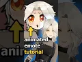 How to Make Animated Emotes in Live2D