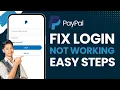 How to Fix PayPal Login Not Working in 2026