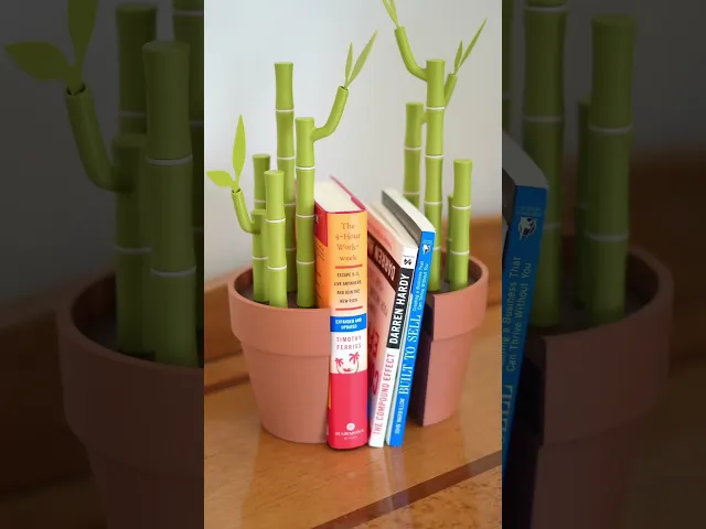 Bambookends - Bamboo Pens, Highlighters, Post it note dispenser, Bookmarks, Panda video thumbnail