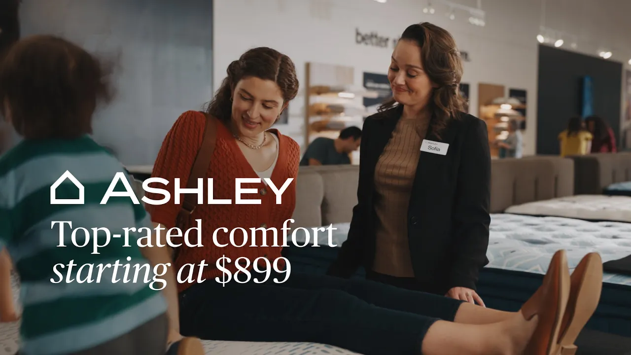 Ashley Canada — Ashley - Better Sleep Starts Here (YouTube video ad)