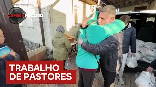 ‘Vocês fazem parte da minha família', diz ucraniana a brasileiros que a ajudam na zona de conflito