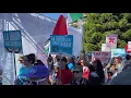 Good Trouble protesters at Old Courthouse Square in Santa Rosa