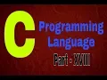 C Language for Beginner part 18