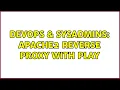 DevOps SysAdmins Apache2 Reverse Proxy with Play