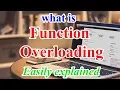 Function Overloading in Java ICSE Class 10 Computer