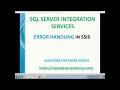 ERROR HANDLING IN SSIS EVENT HANDLERS IN SSIS