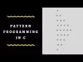 C programming Pattern 8 star program in C