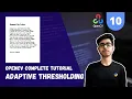 Adaptive Thresholding in OpenCV Part10 Computer Vision