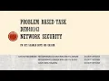 PROBLEM BASED TASK DFN40143 NETWORK SECURITY