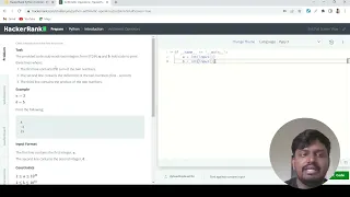 Hackerrank Solution Arithmetic Operators