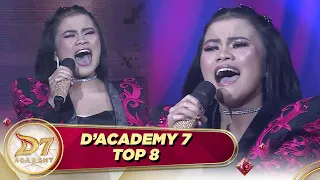 penuh emosi mutia bawakan cinta bilang cinta dengan sentuhan bugis d academy 7 top 8
